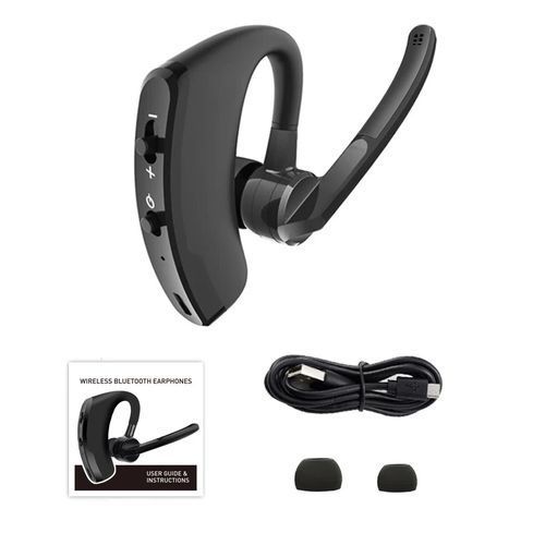 Wireless Single Earbud Headphones Earpiece One Ear Bluetooth Earphones Earpods