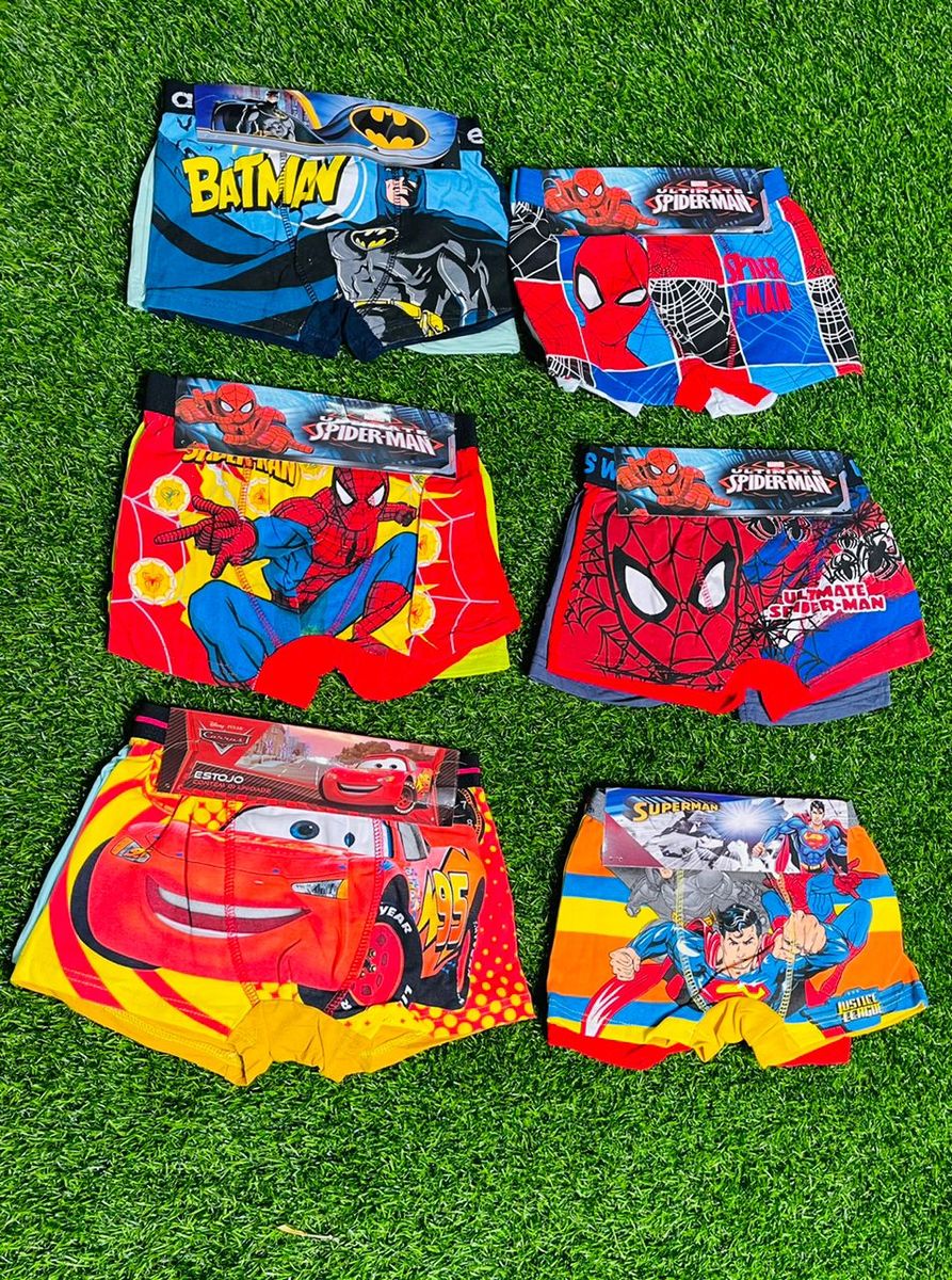 Set Of 6 Character Boy's Boxers - Multi