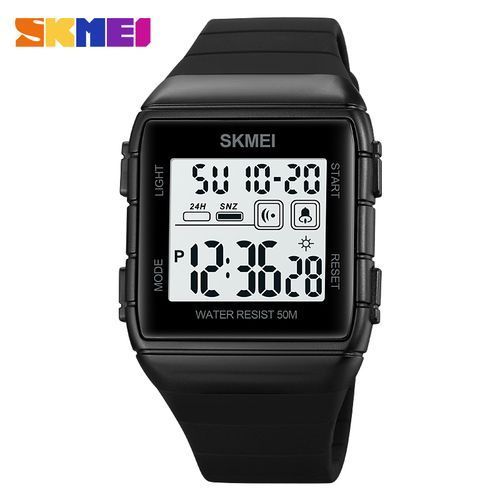 Countdown Stopwatch Sport Watch Mens Watches Male Clock 1960