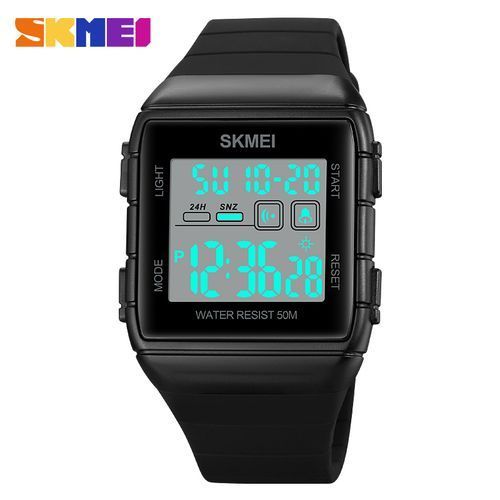 Countdown Stopwatch Sport Watch Mens Watches Male Clock 1960