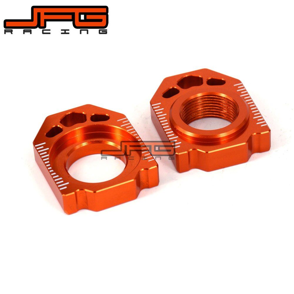 Motorcycle CNC Rear Chain Axle Blocks For KTM 125 200 250 300 350 450 SX SX-F XC XC-F 2013 2014 2015 2016 2017 2018 2019-2022