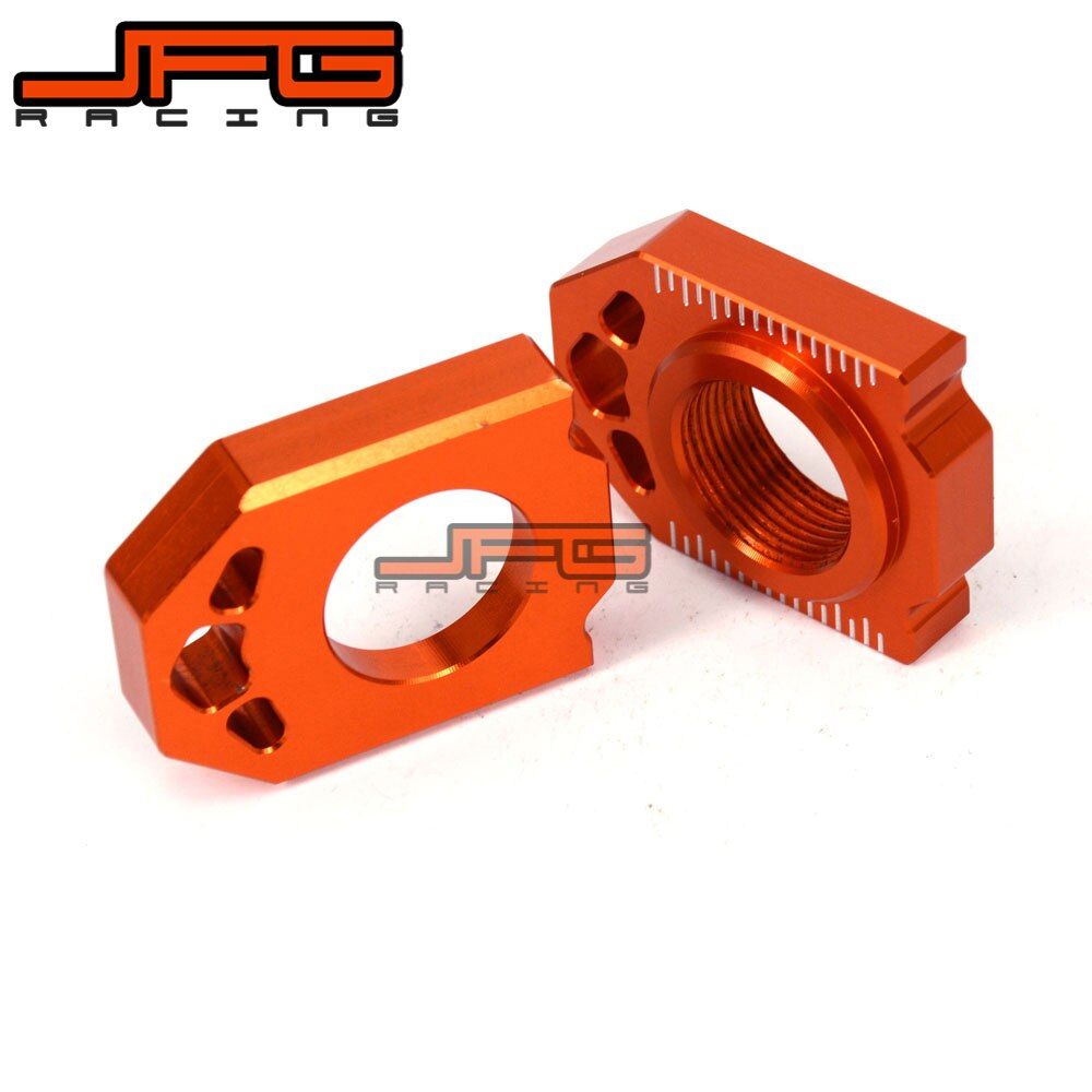 Motorcycle CNC Rear Chain Axle Blocks For KTM 125 200 250 300 350 450 SX SX-F XC XC-F 2013 2014 2015 2016 2017 2018 2019-2022