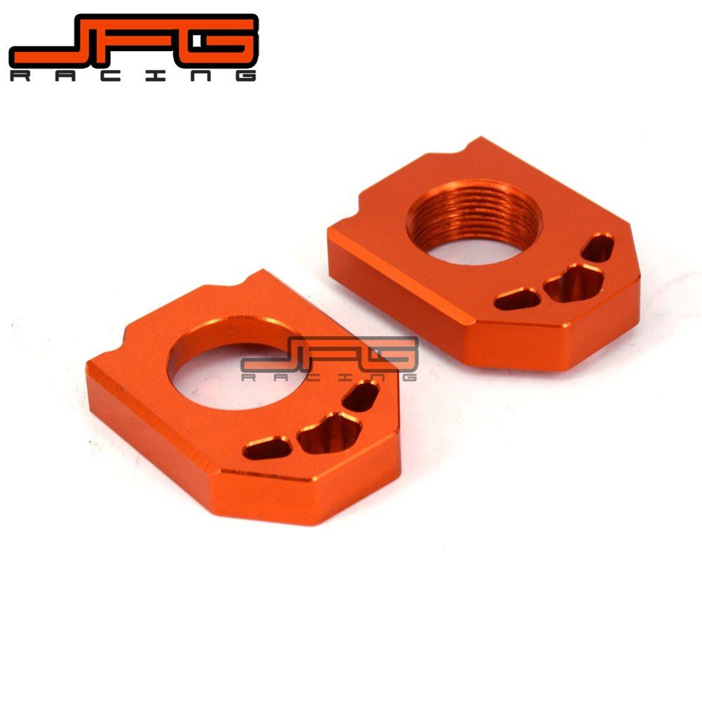 Motorcycle CNC Rear Chain Axle Blocks For KTM 125 200 250 300 350 450 SX SX-F XC XC-F 2013 2014 2015 2016 2017 2018 2019-2022