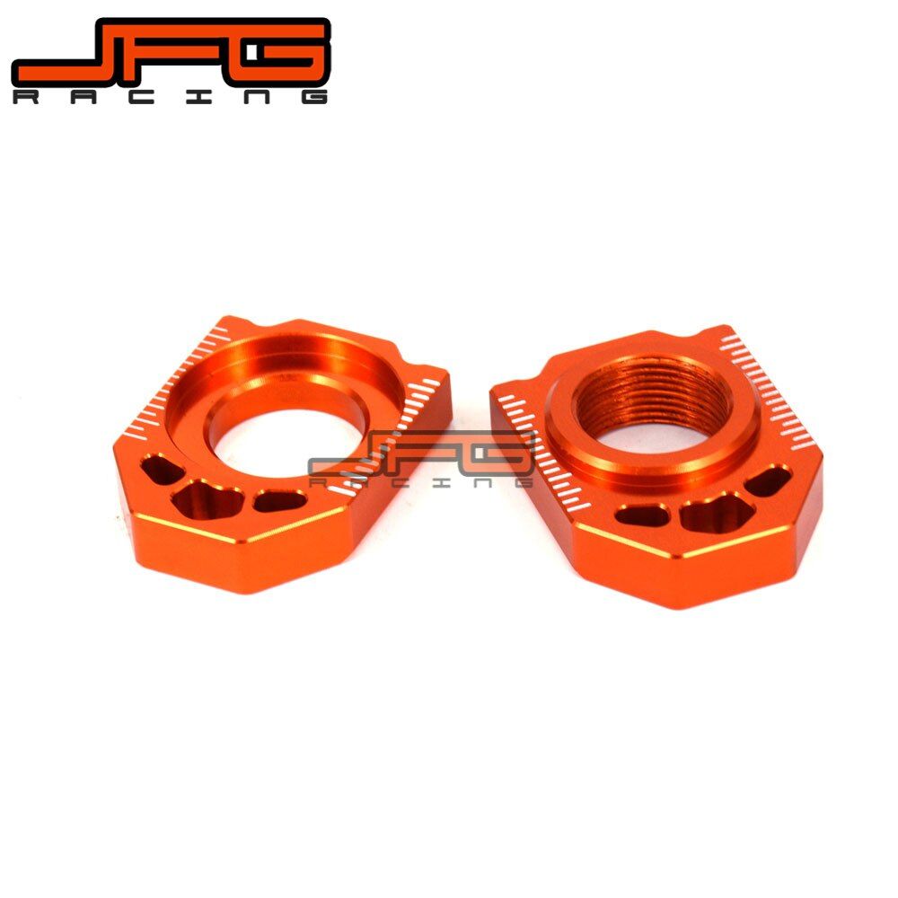Motorcycle CNC Rear Chain Axle Blocks For KTM 125 200 250 300 350 450 SX SX-F XC XC-F 2013 2014 2015 2016 2017 2018 2019-2022