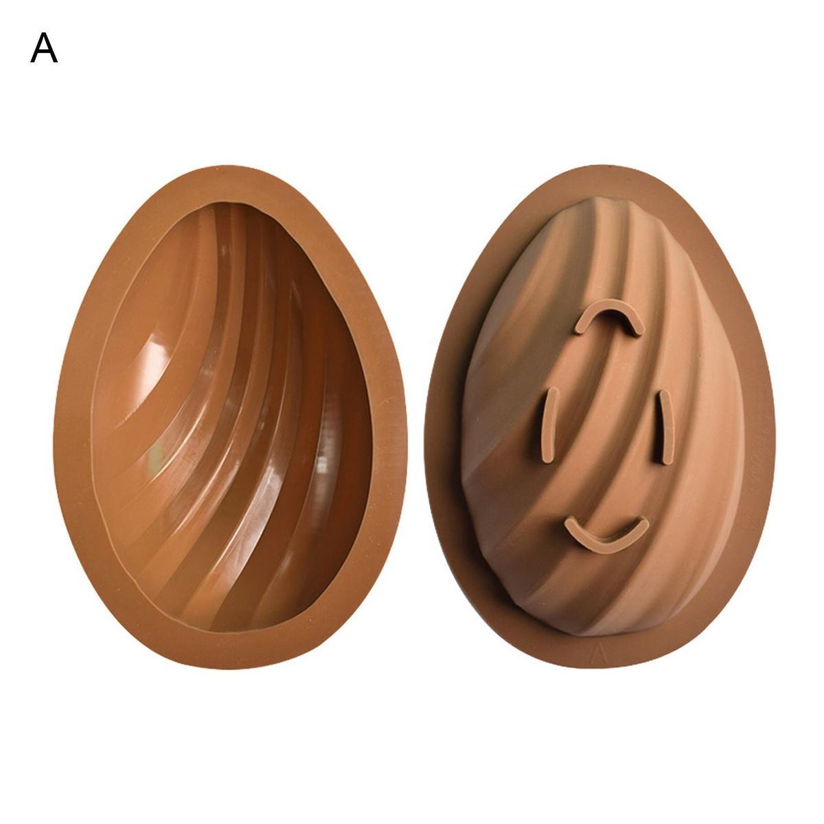 Adorable Easter Egg Shape Chocolate Mold Elastic Easy to