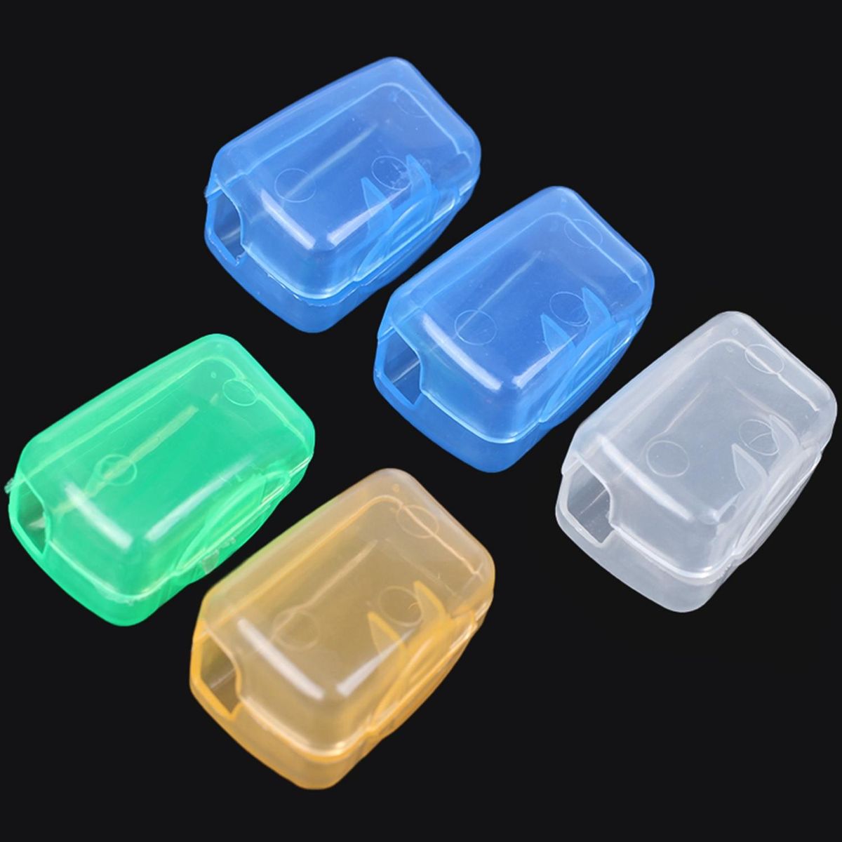 10 Pcs Portable Brushes Cap Cases Covers Toothbrush Holder