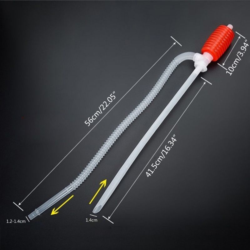 Ransfer Siphon Pump Corrosion Resistant Siphon Suction Hand Liquid Transfer Pump