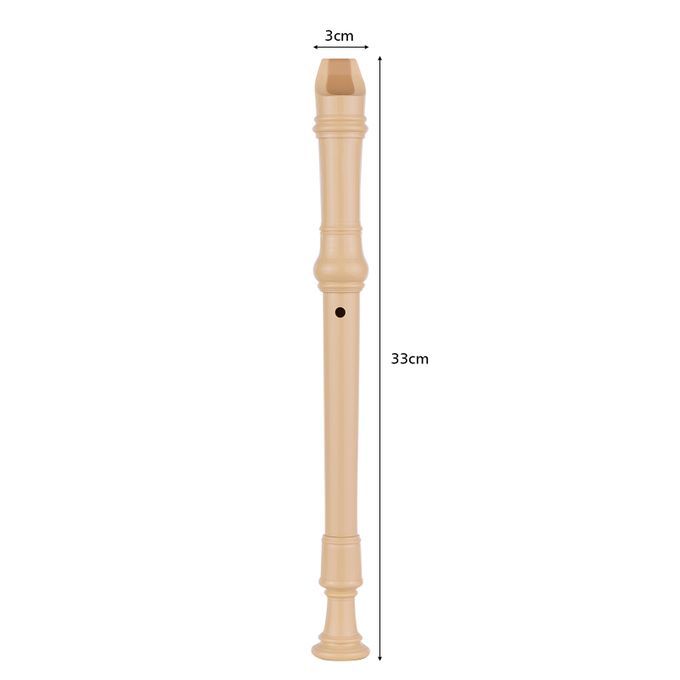QI MEI 8-Hole German Style Soprano Descant Recorder Flute