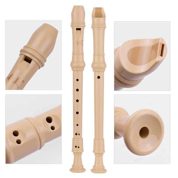 QI MEI 8-Hole German Style Soprano Descant Recorder Flute