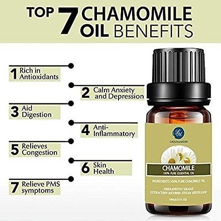 Chamomile Aromatherapy 100% Essential Oils - (10 Ml)