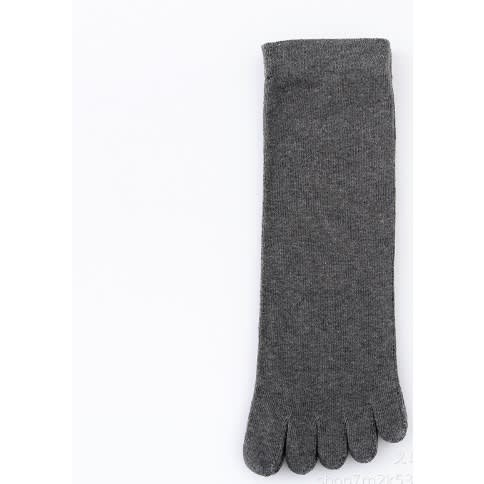 Five Toes Plain Sports & Casual Socks-Grey-A Pair
