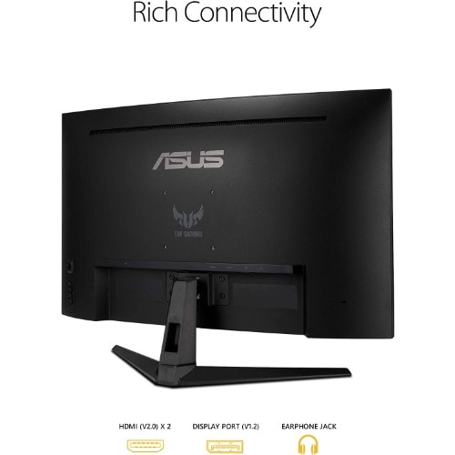 Tuf Gaming Curved Gaming Monitor - 31.5" - Black
