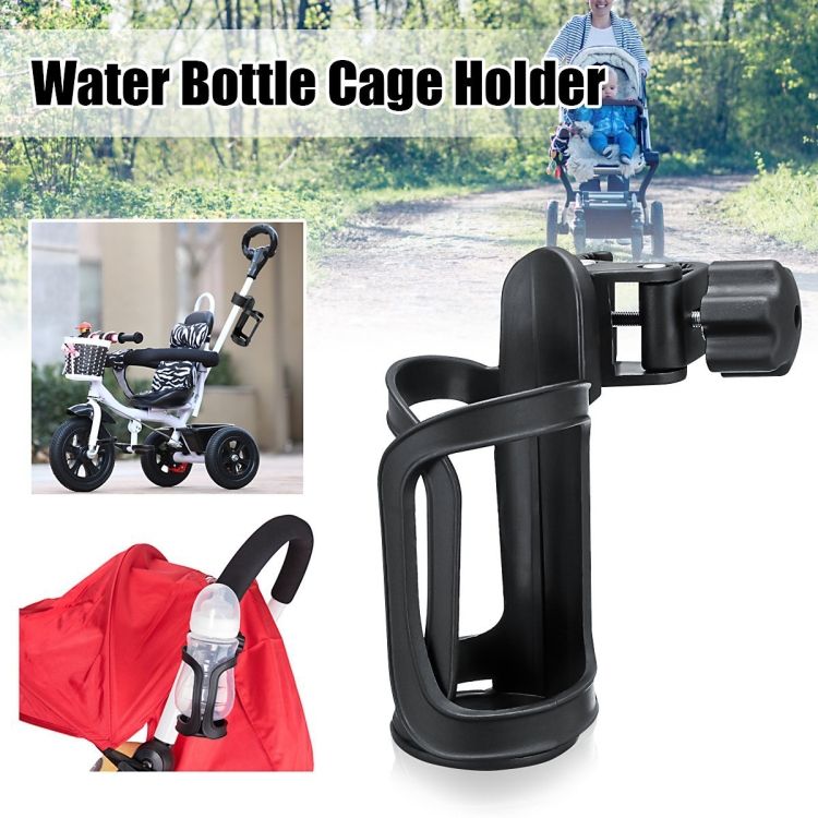 2 PCS Baby Stroller Universal Cup Braking Bottle Rack