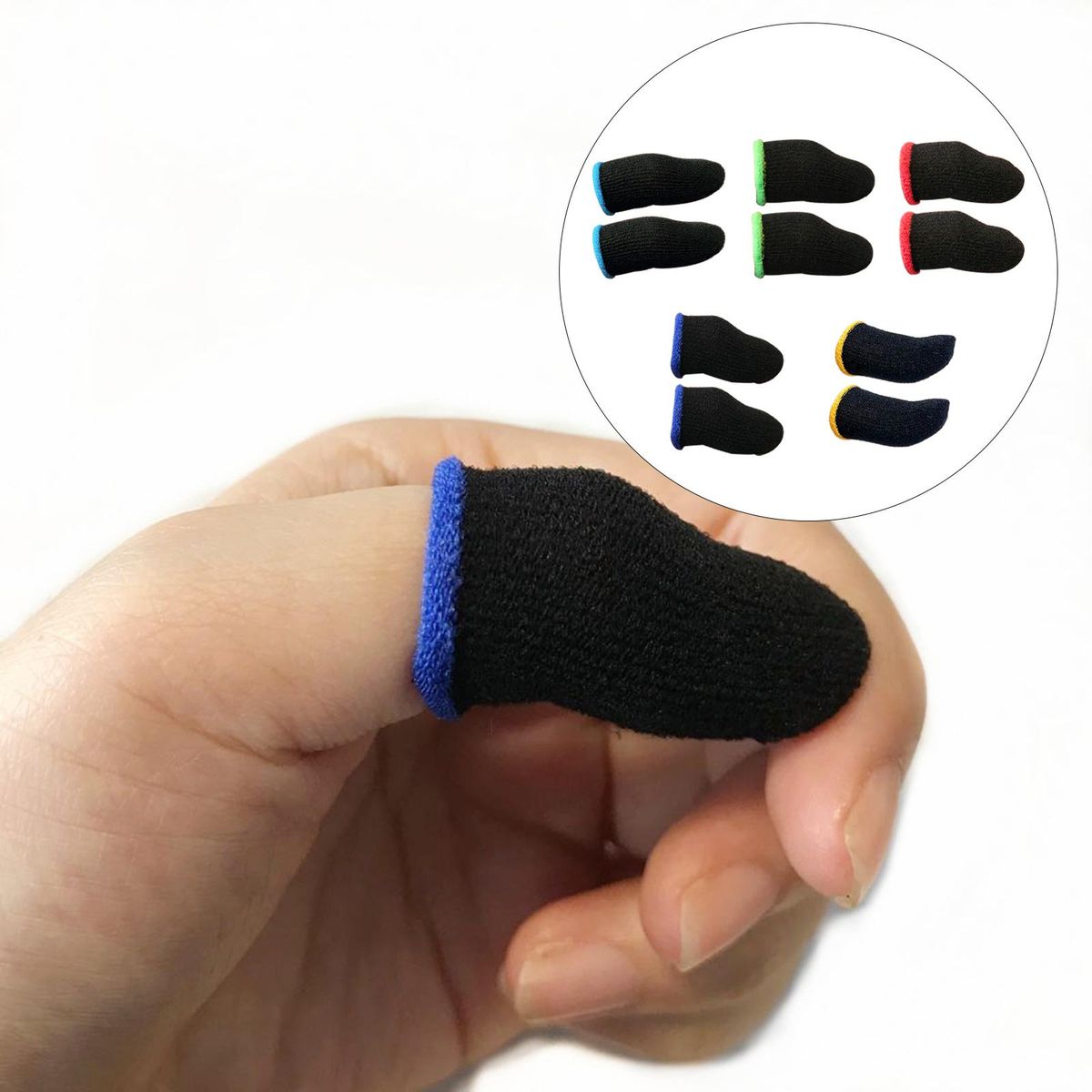 Touch Screen Finger Cover Controller Finger Thumb 10pcs