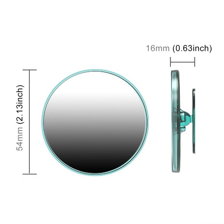 3R 3R-204 Car Blind Spot Rear View Round Mirror