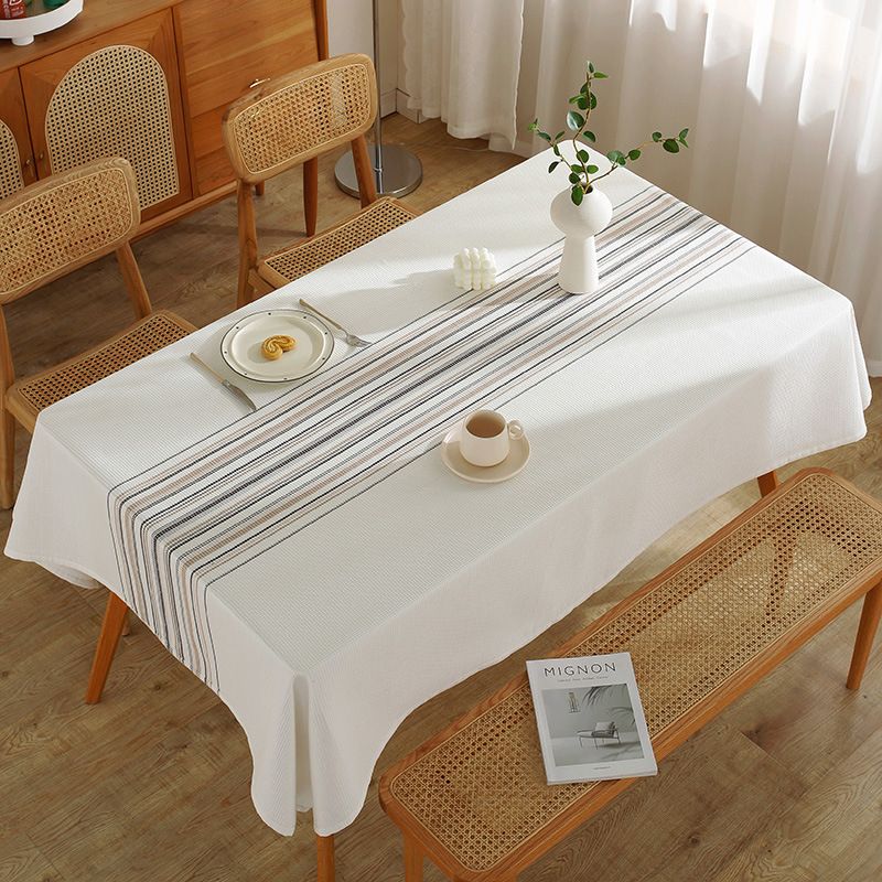 Stripe Style Dinning Table Cloth
