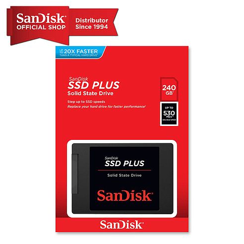 Ssd Plus 240gb 530mb/s Internal Solid State Drive