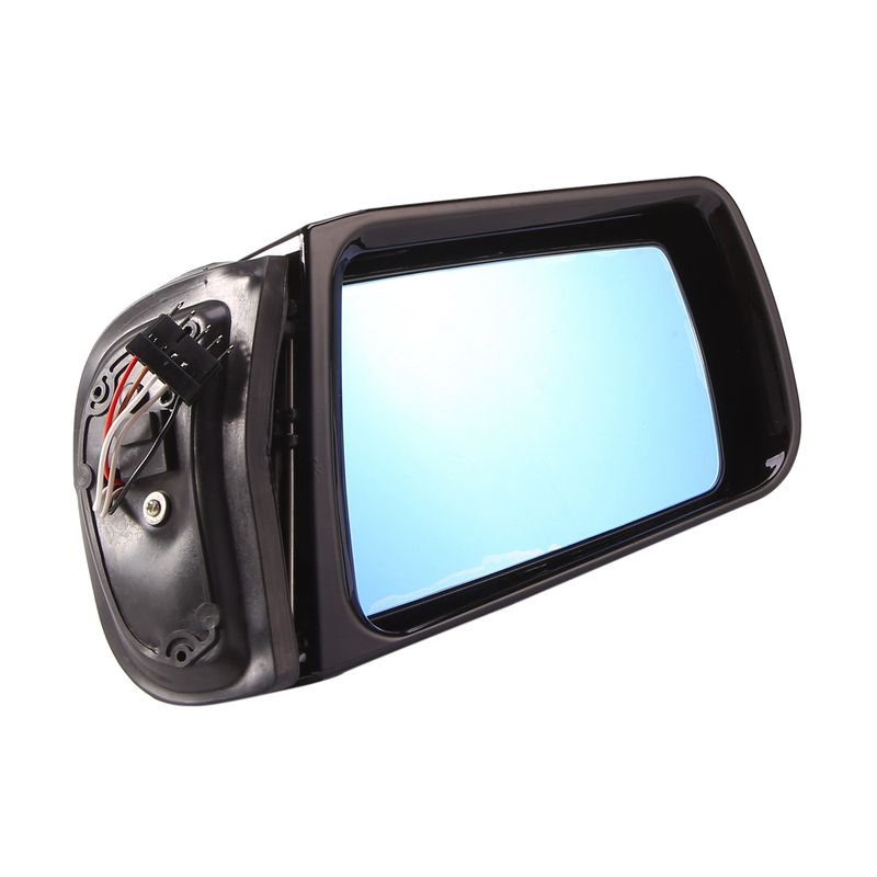 Car Front Left Side Power Mirror Black for Mercedes Benz