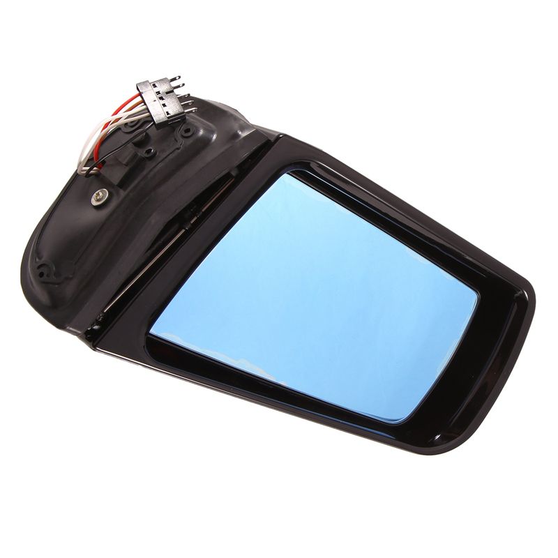 Car Front Left Side Power Mirror Black for Mercedes Benz