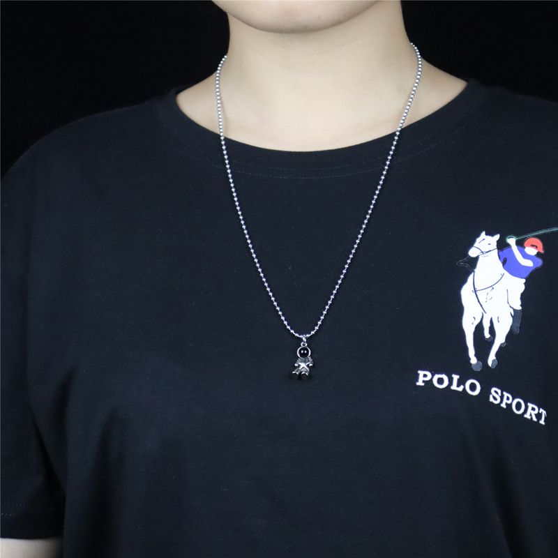 A Pair Of  Couple Astronaut Pendant Necklace