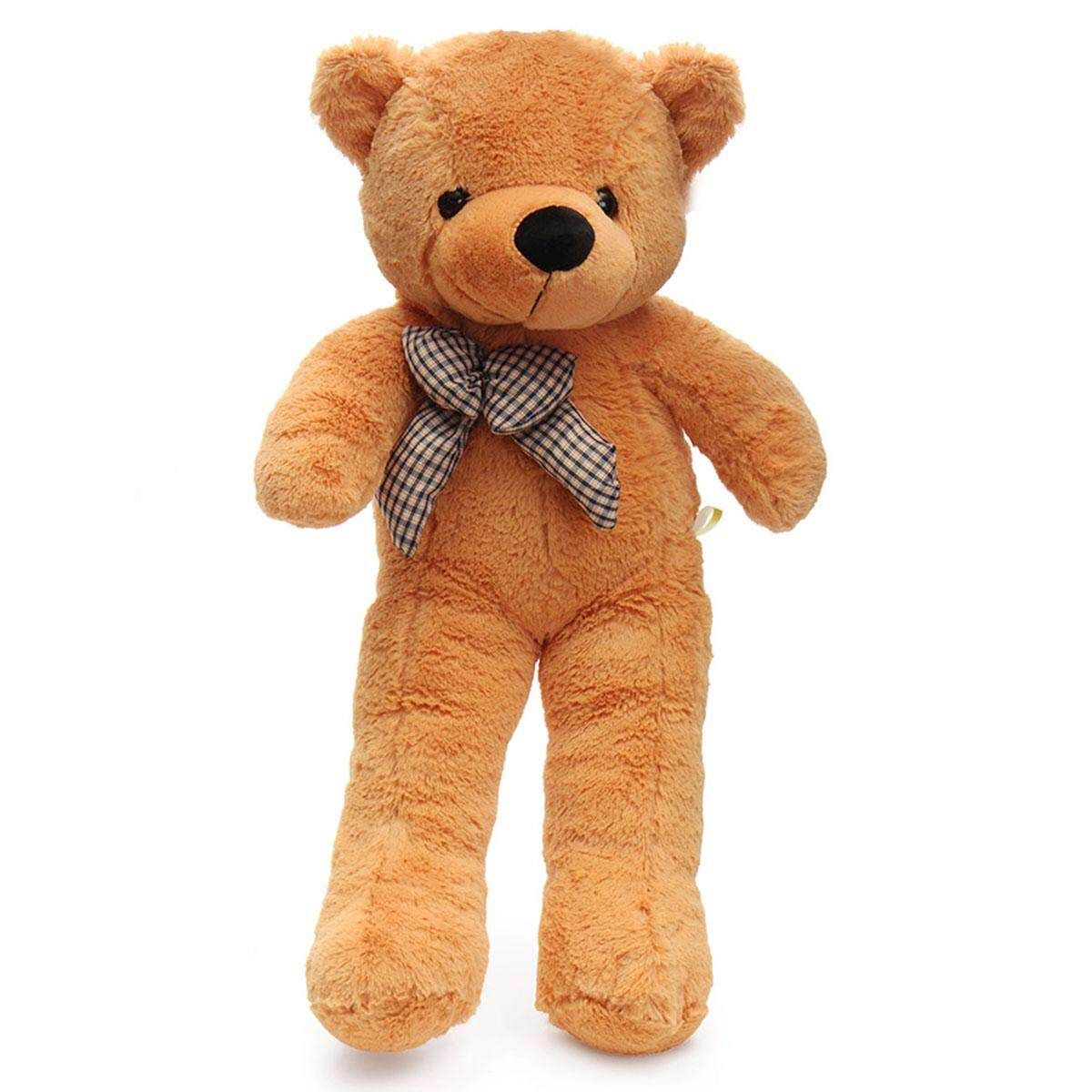 2M Teddy Bears Giant Huge Cuddly Stuffed Plush Animal Doll Brown Christmas Gift Light Brown 1.2m Light Brown 1.2m
