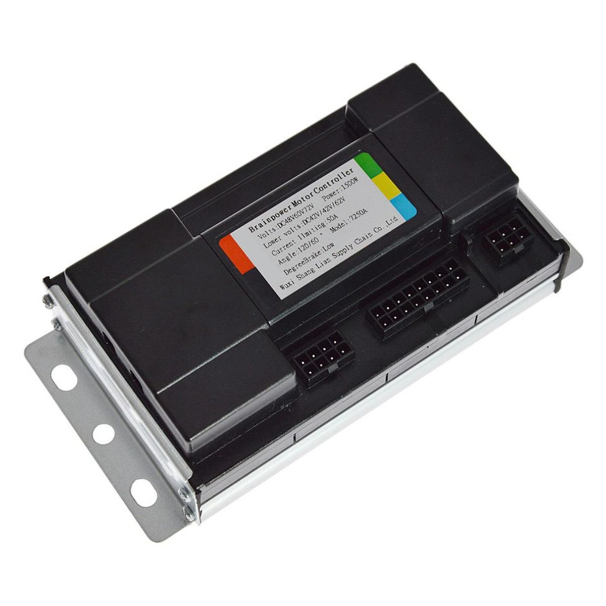 48V/60V/72V 50A Electric Bike Controller 1500W Sine Wave Split Intelligent Motor Speed Controller