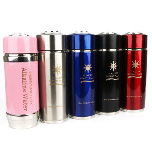 400ml Alkaline Hydrogen Flasks Nano Energy Water Bottle Ion