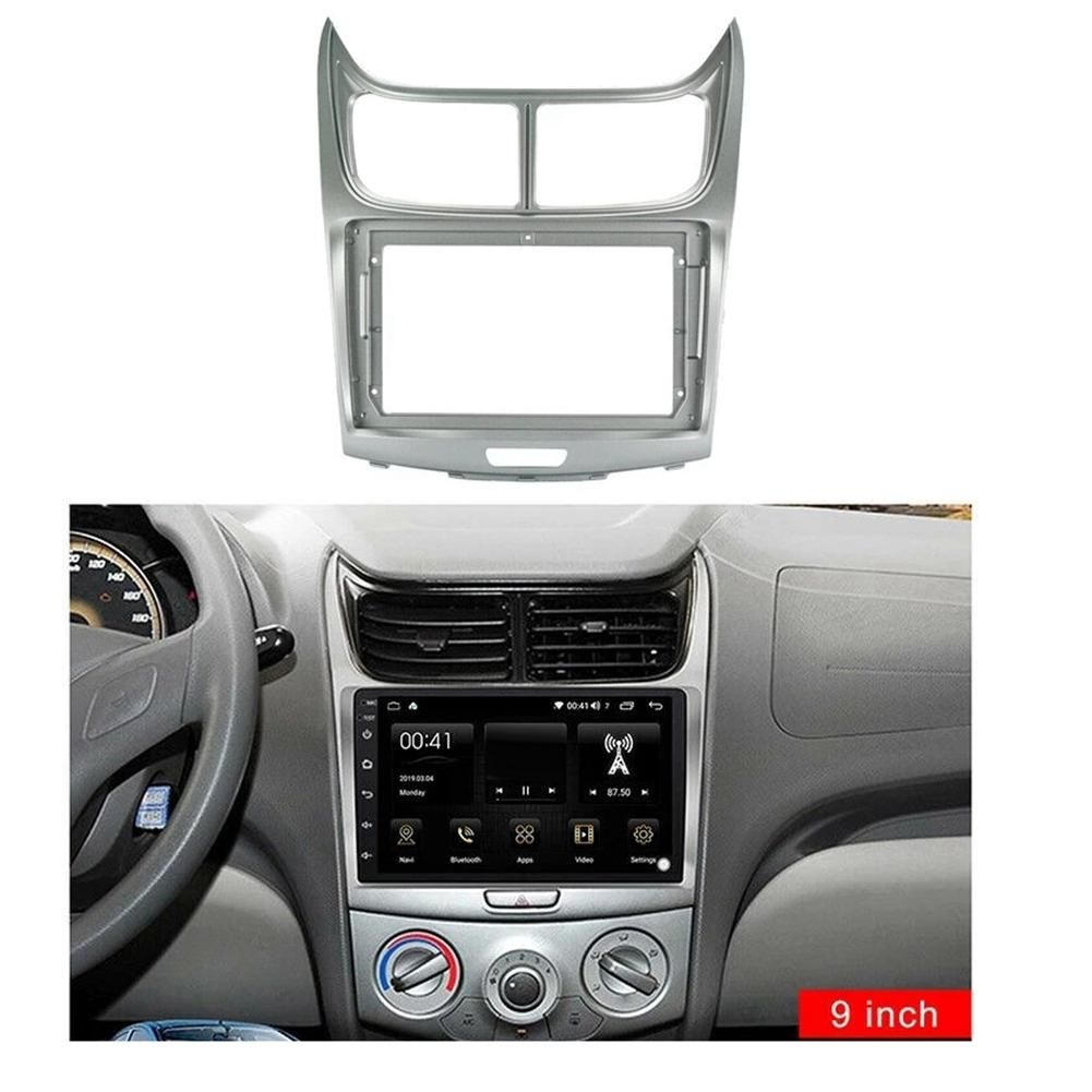 2Din 9Inch Car DVD Frame Audio Dash Trim Kits for Chevrolet