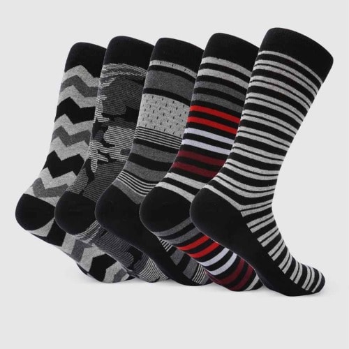 New Marino Spring Zest Men Socks - Set Of 5 - Pack 324