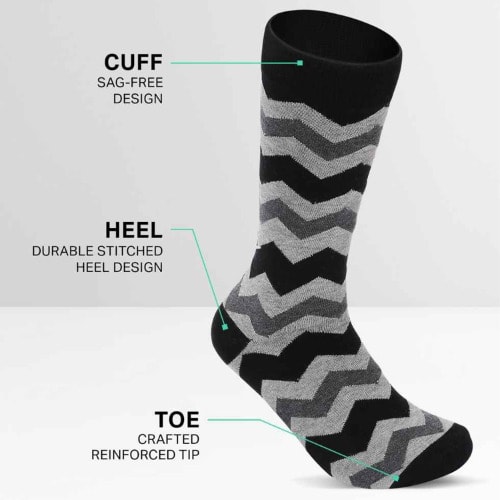 New Marino Spring Zest Men Socks - Set Of 5 - Pack 324