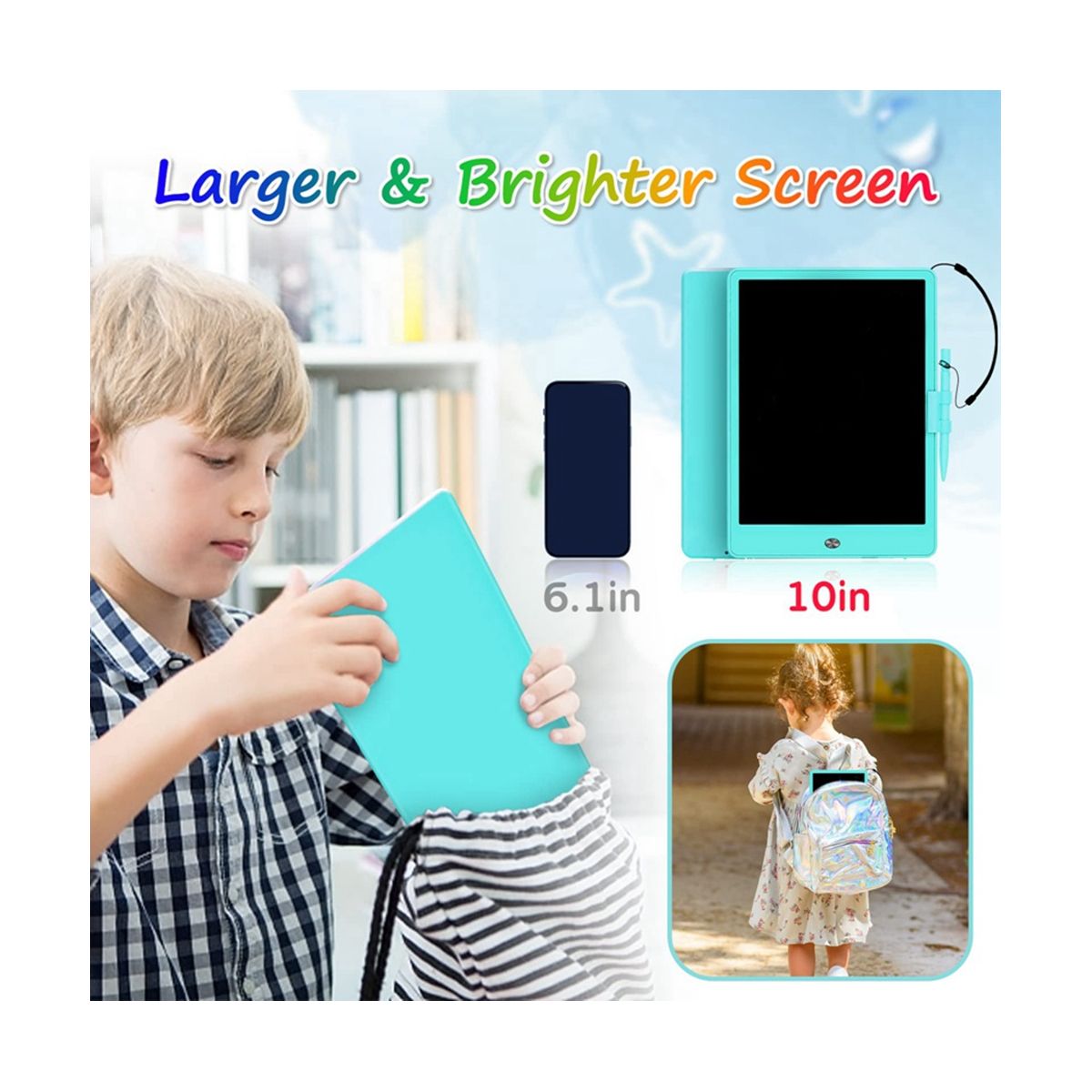 10Inch LCD Drawing Tablet for Children'S Toys Painting