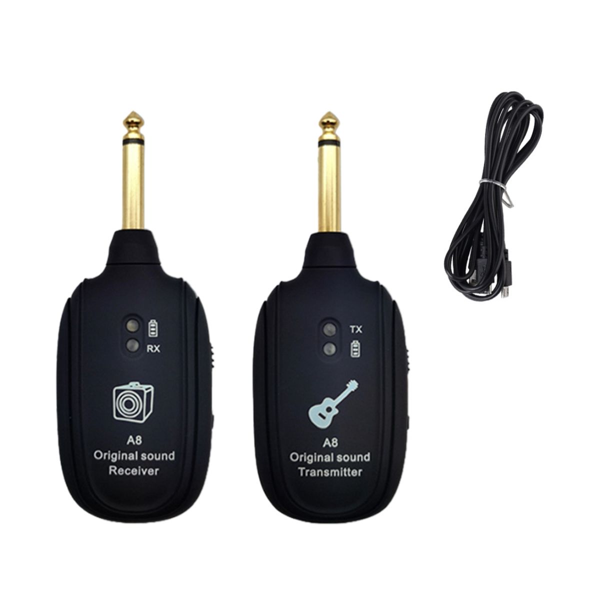 Portable Guitar Wireless Transmitter&Amp Receiver