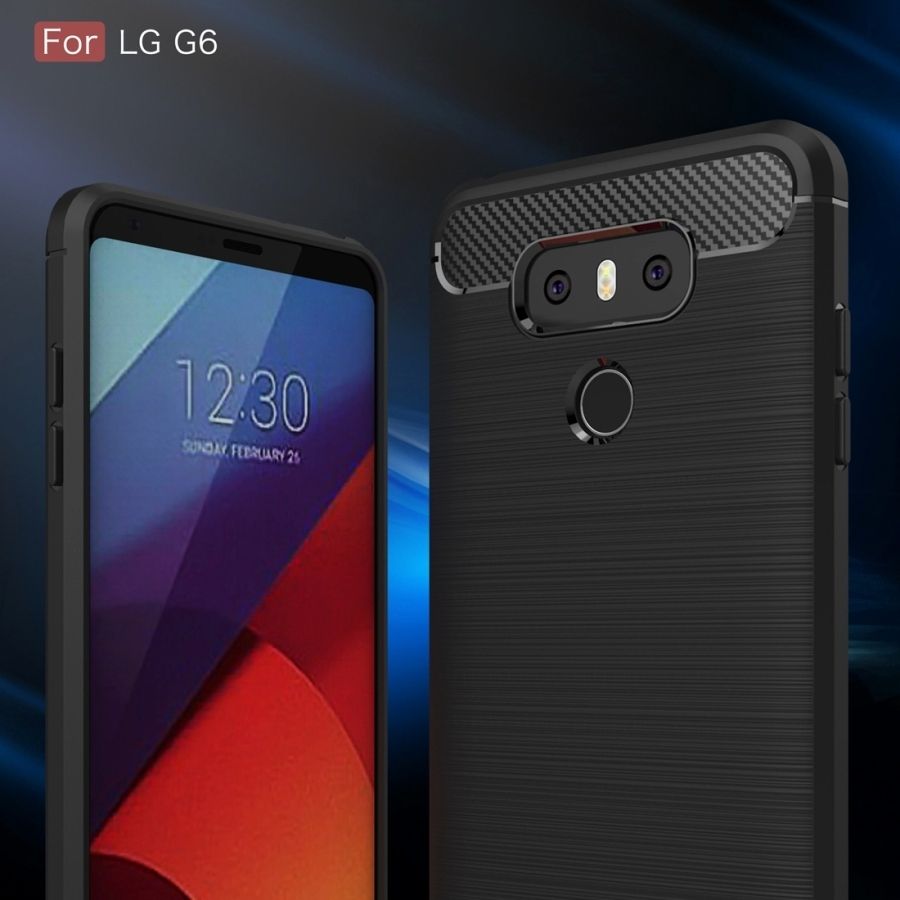 For LG G6 Protective Case (Black)