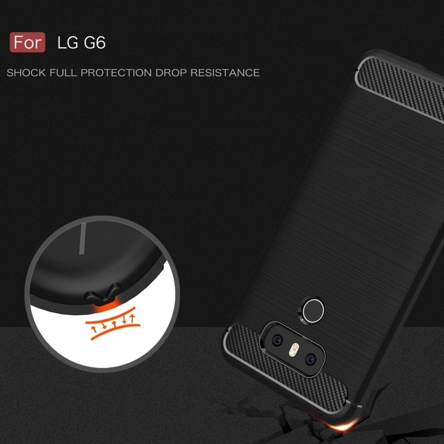 For LG G6 Protective Case (Black)