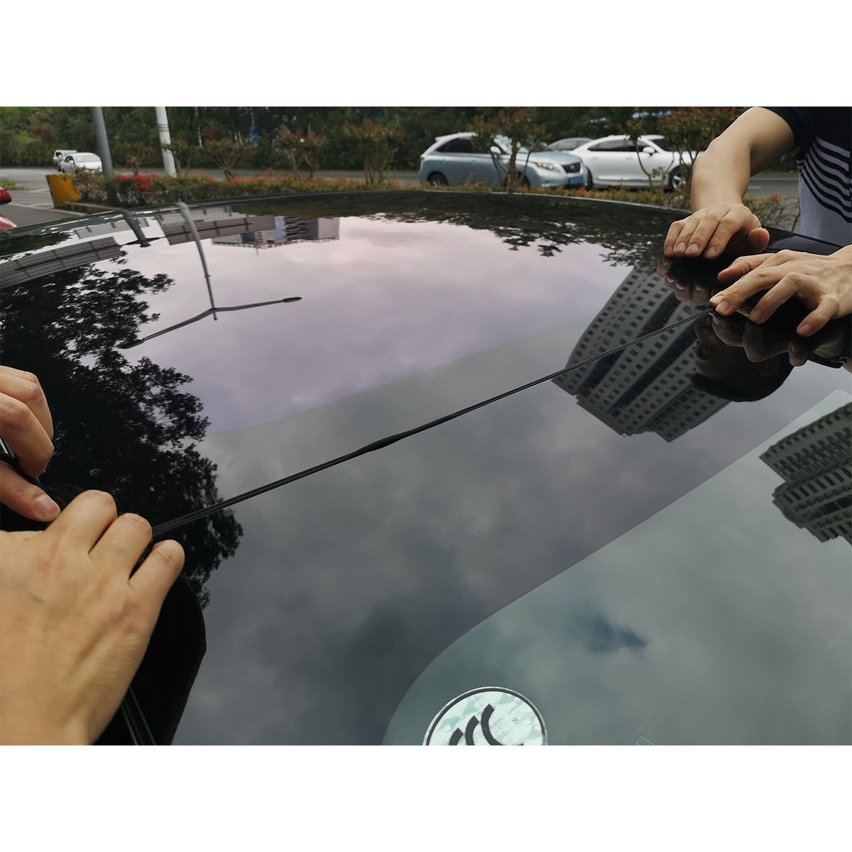 Wind Noise Reduction Seal For Tesla Model 3 Strip Sunroof Version 2 Dampening