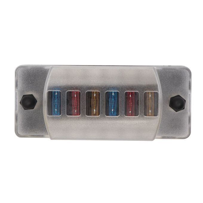 Universal Car Fuse Holder Box 32V 6-way With Independent