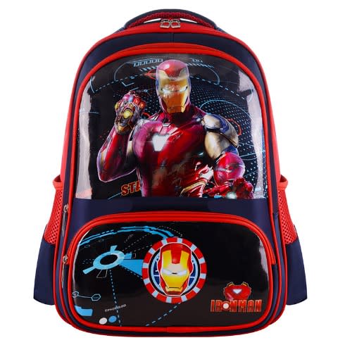Magical Ironman School Bag Backpack- -l-42cm; M- 38cm; S- 36cm -