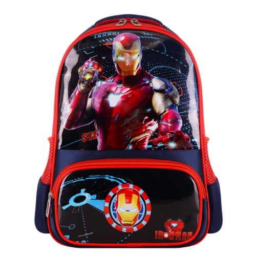 Magical Ironman School Bag Backpack- -l-42cm; M- 38cm; S- 36cm -