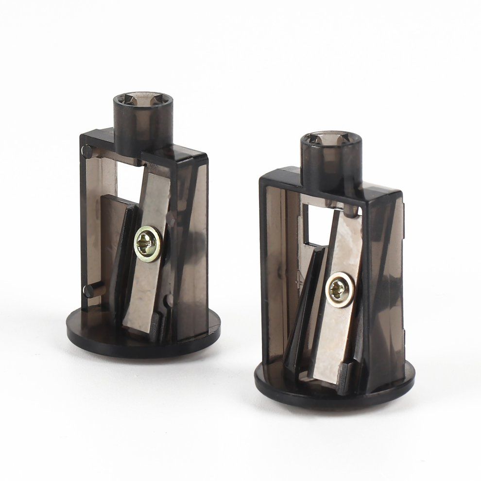 Home-TENWIN 2pcs/set Multifunctional Automatic Electric Pencil Sharpener Blades*Transparent
