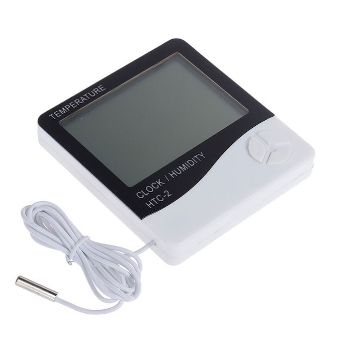 LCD Digital Temperature Humidity Meter Indoor Outdoor