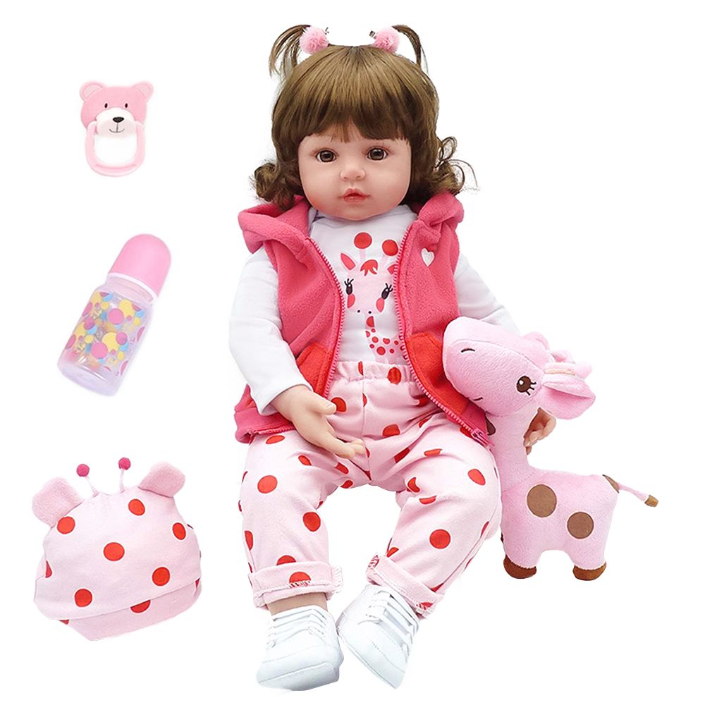 Cute Reborn Lifelike Baby Doll Is A Gift For Kids 46CM