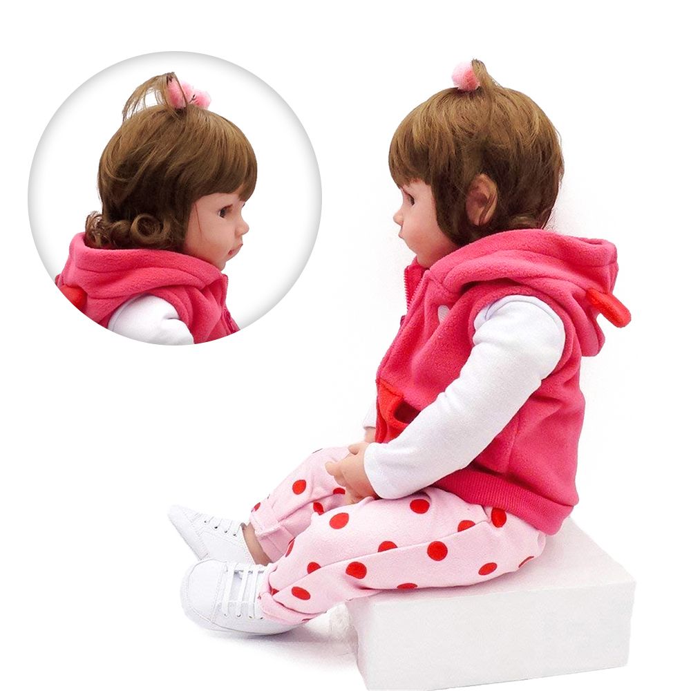 Cute Reborn Lifelike Baby Doll Is A Gift For Kids 46CM