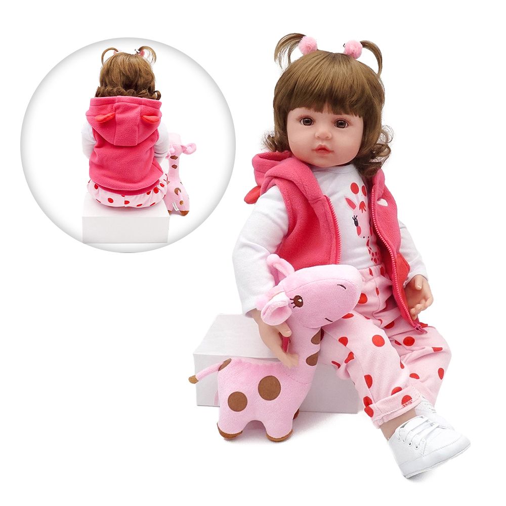 Cute Reborn Lifelike Baby Doll Is A Gift For Kids 46CM