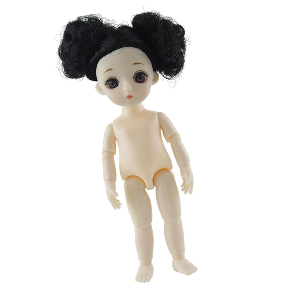 13 Jointed Moveable BJD Baby Doll Nude Body Toy For Girls Boy Gift DIY