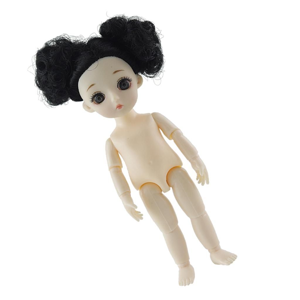 13 Jointed Moveable BJD Baby Doll Nude Body Toy For Girls Boy Gift DIY