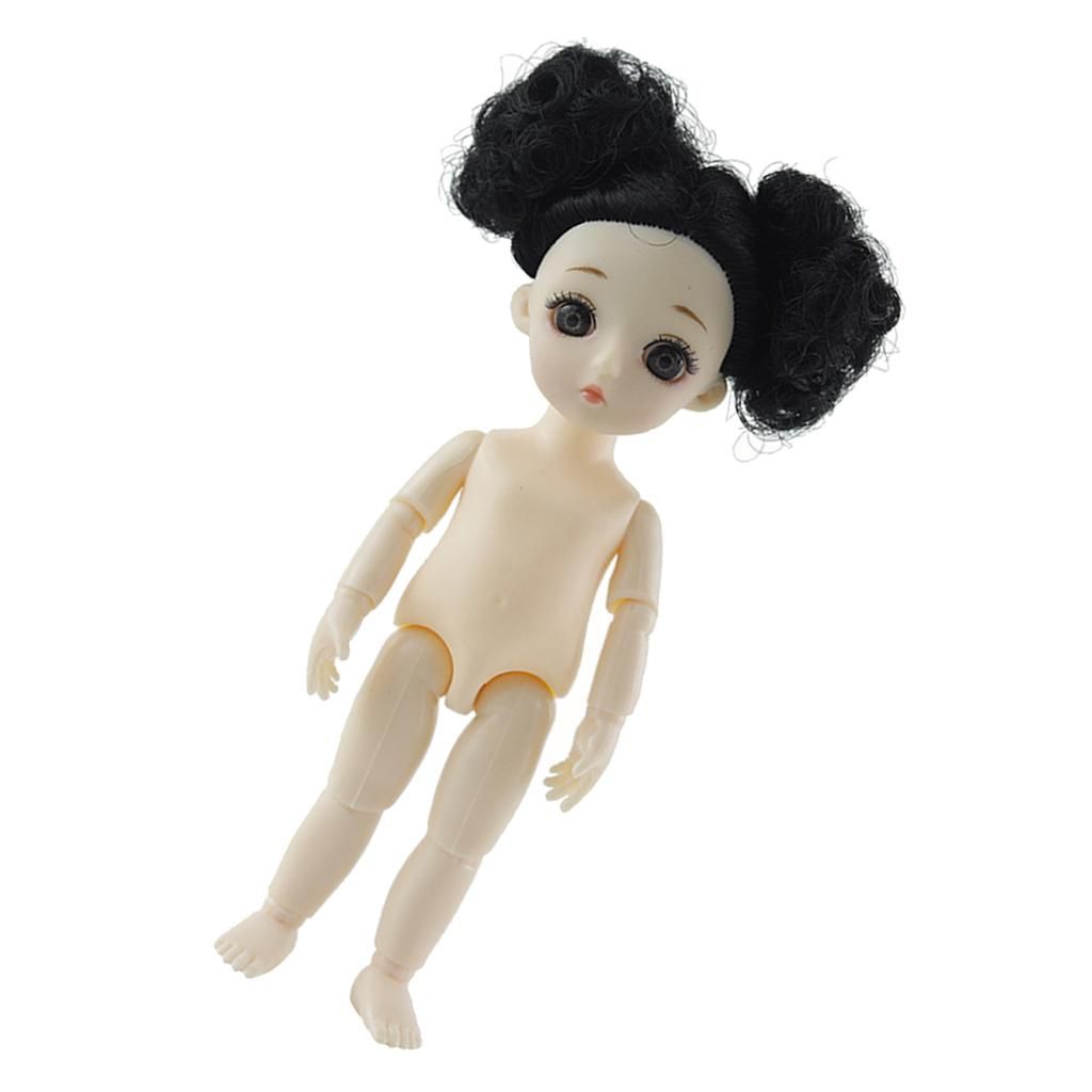 13 Jointed Moveable BJD Baby Doll Nude Body Toy For Girls Boy Gift DIY