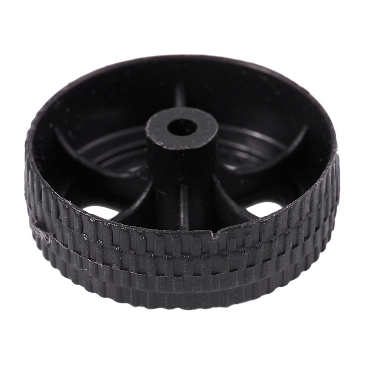 Plastic Roll 2mm Dia Shaft Car Truck Model Toys Wheel