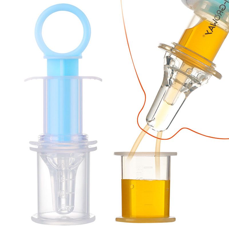 Baby Smart Medicine Dispenser Needle Feeder Squeeze