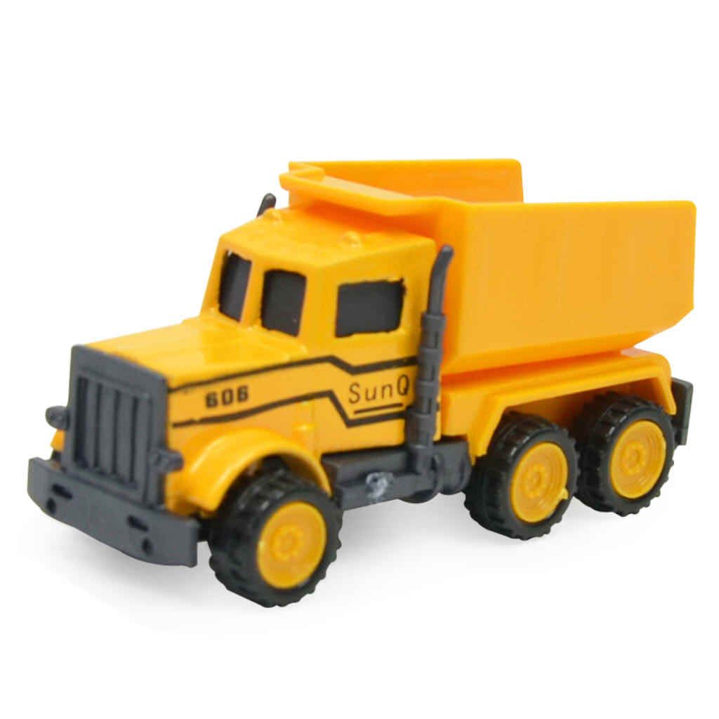 8 Pcs High Simulation Alloy Engineering Vehicle Model Alloy Excavator