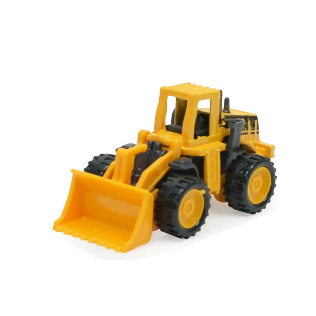 8 Pcs High Simulation Alloy Engineering Vehicle Model Alloy Excavator
